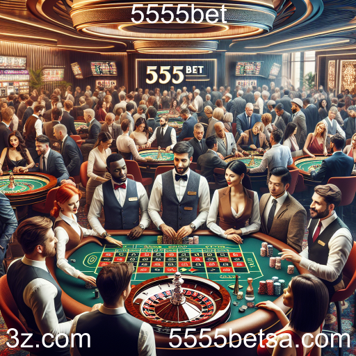 A Emoção do Casino Ao Vivo na 5555bet